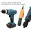 Electric Cap Sealing Machine Head 10-20mm Handheld Metal Rubber Capping Tool 5