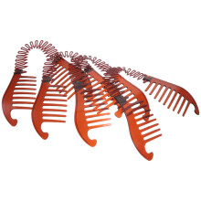 4 Stück Haarspangen in Bananenform für Damen, gebogenes Haarstyling-Werkzeug aus Kunststoff für den Heimgebrauch