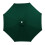 Parasol de terrasse à 6 baleines, 3 m, vert foncé 1