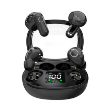 Vertalende oordopjes – Realtime Bluetooth-vertaler voor 144 talen met HD-geluid, over-ear pasvorm, zakelijke en reis-vertaler