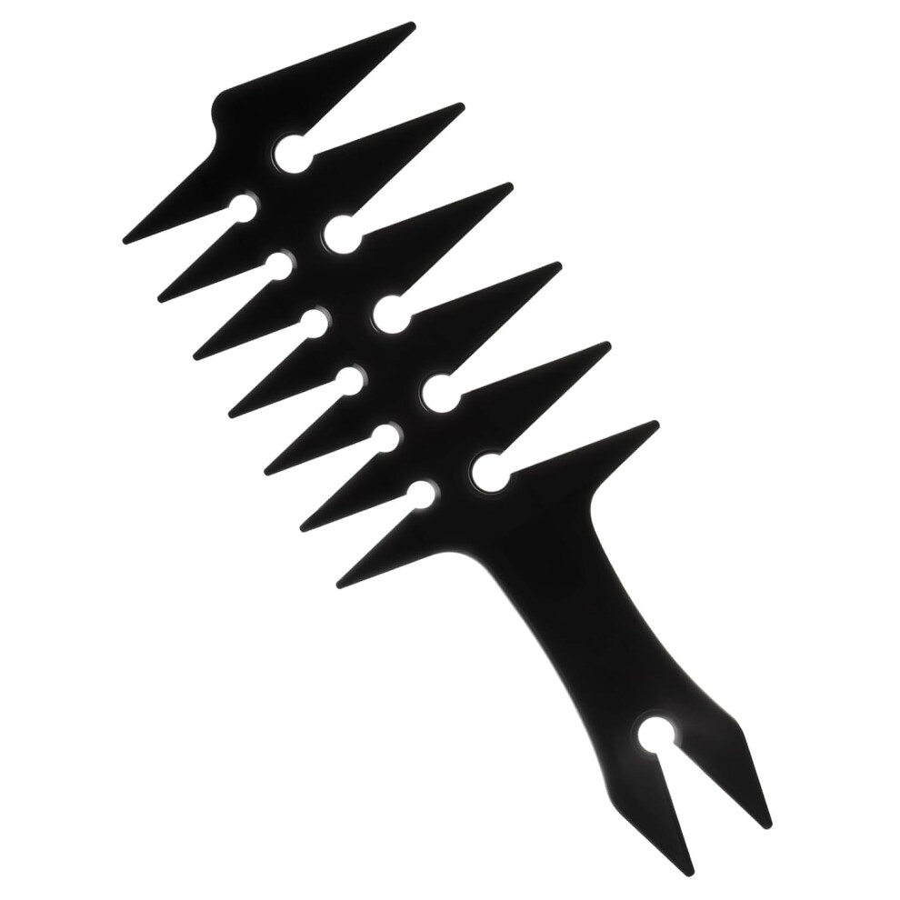 2Pcs Hair Wide Tooth Comb - Double Sided Detangling Comb for Men's Hairstyling