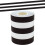 Black and White Striped Border Trim Roll3in x50ft 1