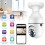 Κάμερα E27WiFi Bulb 1080P, Pan/Tilt, Νυχτερινή όραση, Ανίχνευση κίνησης, Αμφίδρομος ήχος, 1