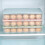 Genomskinlig Deviled Egg Tray med lock, 24 fack, 30x23 cm 5