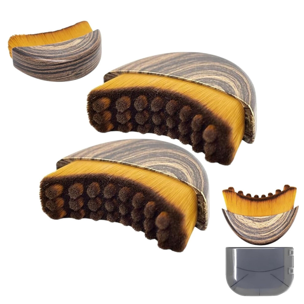 Lymphatic Contour Face Brush, Contour Face Brush for Lymphatic Drainage, Chin & Jawline Sculpting (2PCS)