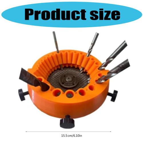 Power Drill Bit Grinding Attachment for Sharpening All Drill Bit Types Including High Speed Steel Masonry 2