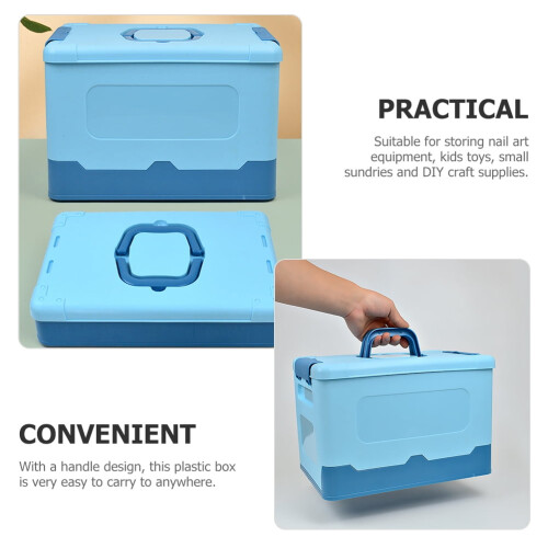 Rektangulär bärbar förvaringslåda för hobbybrukare i Storage1Set 1