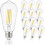 Lot de 12 ampoules LED Edison E26 6W 5000K ST58 1