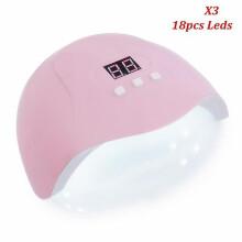 36W UV LED Lamp Portable Mini Nail Dryer for All Gel Polish Curing 18pcs Leds USB Connector UV Lamp Smart Timing Nail Art Tools