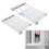 2 Pcs School Locker Shelf Organizer - Adjustable Divider Mate Easy to Install for Extending Use Space 1
