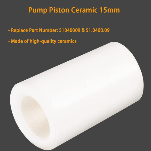 Piston ceramic 15mm x 25mm x 9mm pentru TP, Interpump și 2