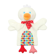 Marionetas de mano de animales realistas: juguetes de peluche para juegos de rol y narración de cuentos para niños de 3 años en adelante,