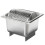 Rullo per burro in acciaio inox con base 1