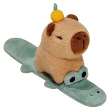 Capybaras with Tangerine Plush Fun Accessory for Children Kids Cartoon Wristband Photo Props