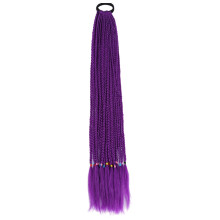 Capelli sintetici per trecce a scatola all'uncinetto, lunghezza 22 pollici