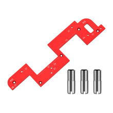 Thickened Alloy Cabinet Hardware Template for Woodworking, Furniture & Kitchen Installation – Compatible with Standard Handles