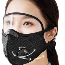 Gebreid skimasker, volledig gezichtsmasker voor volwassenen, winter, 1 gat