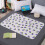 Protetor de cama impermeável reutilizável de 150 x 99 cm (59 x 39 polegadas). 1