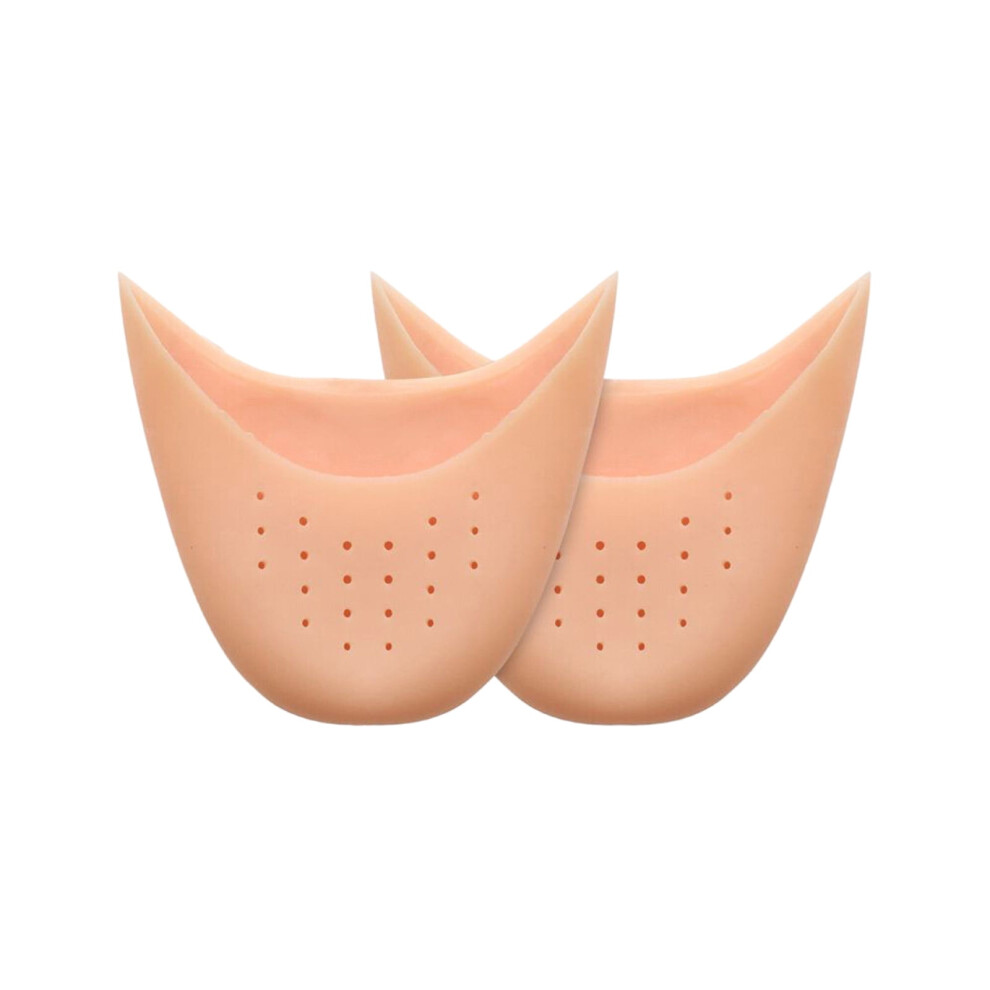 Breathable Ballet Dance Toe Pads Soft Gel Toe Covers Pointe Shoes High Heel Toe Caps for Women Girls