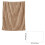 Raschel Blanket Soft Thick Double Layer Coffee 3