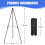 63" Adjustable Folding Metal Easel with Carry Bag 1