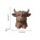 Θήκη για στυλό Highland Cow για γραφείο, χαριτωμένη, μπορεί να εφαρμοστεί σε 3