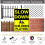 Μεταλλική πινακίδα "Slow Down Children Playing" 12x16 ίντσες (2 τεμάχια) 4