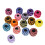 Hi.FANCY16Colors Μπάλες από βαμβακερό νήμα για βελονιά, βελονιά, χειροποίητα κλωστές 6