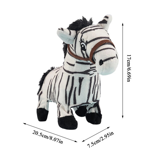 8" Interactive Walking Talking Plush Horse Doll 2