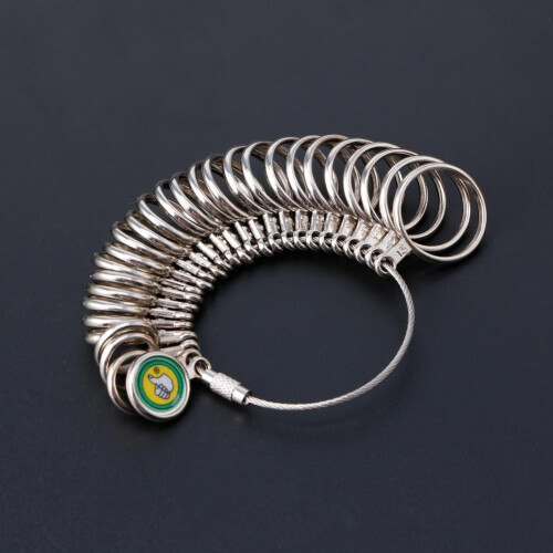 Ring Sizer Measuring Tool Metal Ring Sizers Ring Gauges Finger Sizer Ring Mandre 2