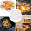 Rustproof Stainless Steel Air Mesh Insert Multi-Purpose Grill Rack Dishwasher Safe & Energy Efficient 2
