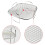 Rustproof Stainless Steel Air Mesh Insert Multi-Purpose Grill Rack Dishwasher Safe & Energy Efficient 4