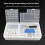 Clear Plastic Toolbox Storage Case Double Layer Storage Tray Visible Compartments Lightweight Repair Kit Carriers 5