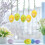 Easter Eggs Assorted Colors 6 Pcs 6