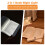 Rechargeable LED Transparent Reading Light with Touch Control, Adjustable Brightness, Eye-Caring, USB Charging, Compatible with Bed & Night Study 6