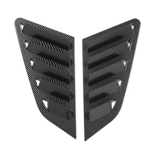 Cubiertas de louver para ventana trasera de ABS A3/S3 8Y hatch CF 1