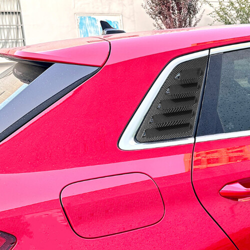 Cubiertas de louver para ventana trasera de ABS A3/S3 8Y hatch CF 2