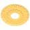 Versatile Golden Ceiling Medallion with Plaster Effect for Ceiling Light and Fan Mounting 6