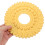 Versatile Golden Ceiling Medallion with Plaster Effect for Ceiling Light and Fan Mounting 7