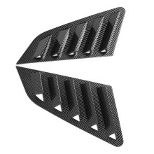 Rear Window Louver Cover for A3 S3 8Y Hatchback ABS Carbon Fiber Style