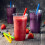 Διαφανή Jumbo Smoothie Καλαμάκια, Διαφανή Καλαμάκια Milkshake μιας χρήσης με φαρδύ στόμιο, 9'' 8
