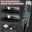 USB Rechargeable Bore Sight Kit with 32 Adapters 4