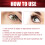 2er-Set Wimperntusche, je 8 ml, Schwarz, langanhaltend 10