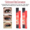 2er-Set Wimperntusche, je 8 ml, Schwarz, langanhaltend 4