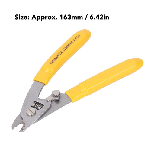 Fiber Optic Stripper CFS‑3 Stainless Steel 3 Hole Cable Cutter Tool 1