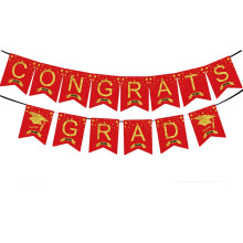 Bannière de félicitations pour les diplômés (à faire soi-même) | Bannière de remise de diplômes 2026 | Décorations de fête de remise de