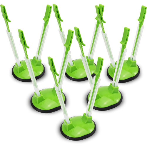 Support pour sacs de congélation/sacs de préparation alimentaire, lot de 6