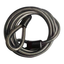 AntiTheft Bike Lock Chain Bicycles Security Steel Cable with Looped End Motorcycle Bike Lock Rope Steel Braided Cable