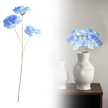 3 Rosas Artificiais de Veludo – Decoração para Casamento e Casa
