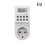 Electronic Digital Timer Switch Socket EU/UK/US/AUPlug 24 Hour Cyclic Kitchen Timer Outlet Programmable Timing Socket 1